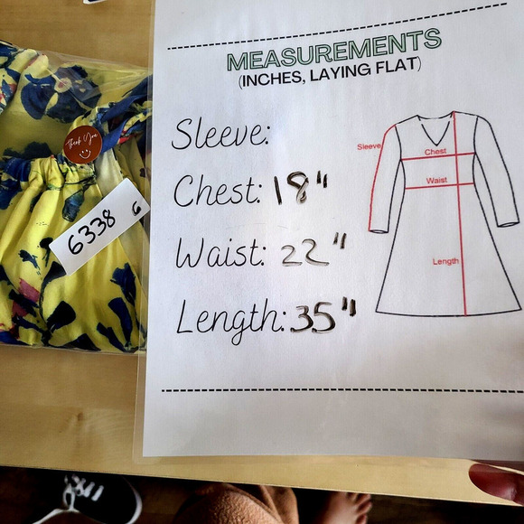 Anthropologie x Vanessa Virginia Halter Dress Sz 2 Floral Sundress‎ Yellow Strap - Picture 10 of 11